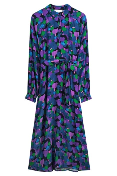 DRESS - BRUSHWORK LILAC 3