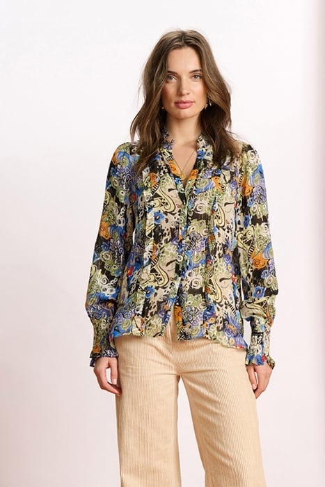 BLOUSE - GLEAMING GLORY MULTI COLOUR 1