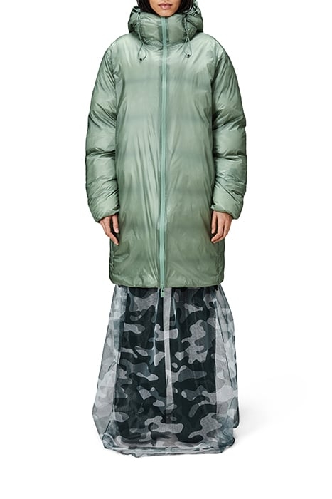 UNISEX KEVO LONG PUFFER JACKET HAZE 1