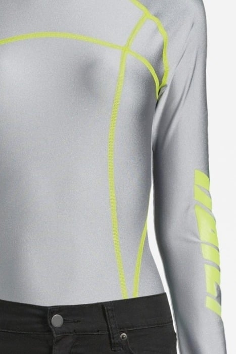 SILVER METALLIC SHARP GREEN HOVA BODY 3