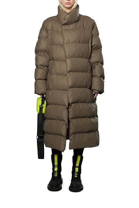 UNISEX PUFFER COAT WOOD 1