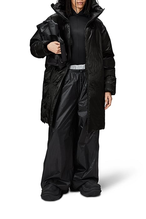 UNISEX KEVO LONG PUFFER JACKET BLACK 5