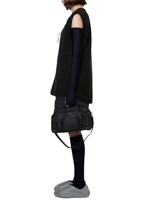 UNISEX FLEECE VEST BLACK 6