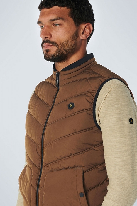BODYWARMER PADDED CAMEL 6
