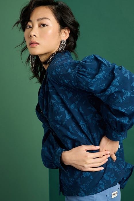 BLOUSE - LOVE ETERNAL BLUE 6