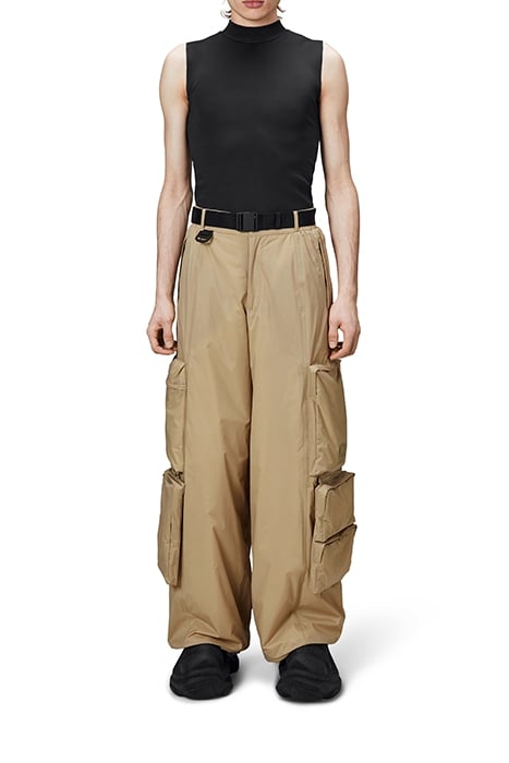 UNISEX VARDO SKI PANTS WIDE SAND 1