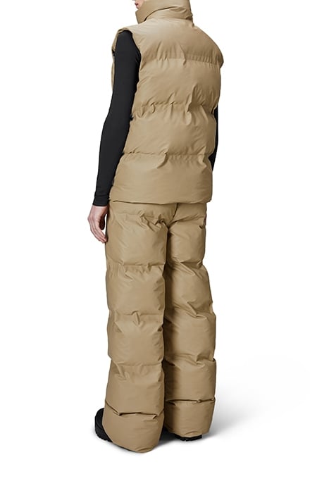 UNISEX BATOR PUFFER VEST SAND 2