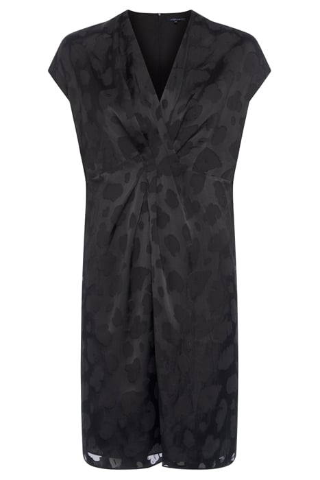 PF AIME SATIN BURNOUT TWST DRS BLACK 4