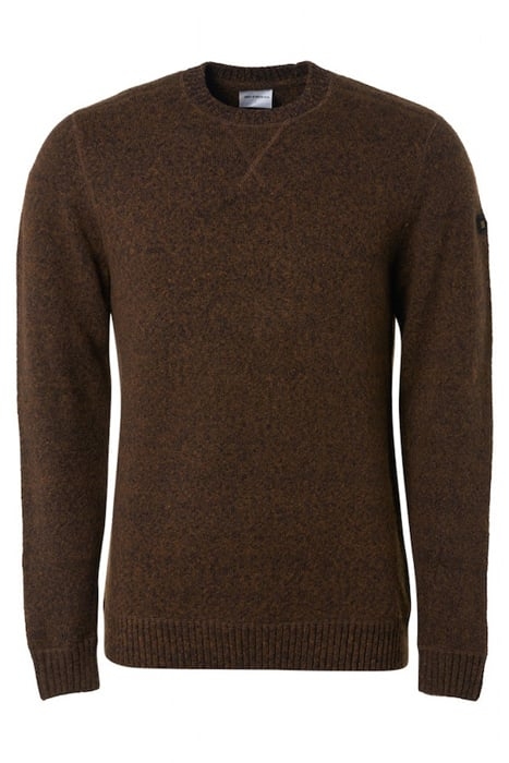 PULLOVER CREWNECK SOFT STRETCH CARAMEL 4