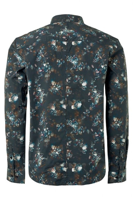 SHIRT STRETCH ALLOVER PRINTED BLACK 5