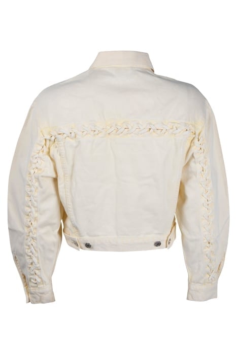 THALE DENIM JACKET IN LIGHT YELLOW 2