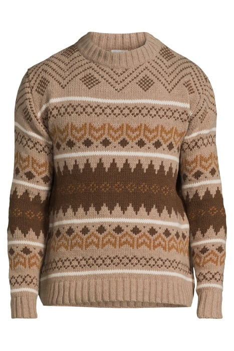 DAVIS 7171 JACQUARD TRICOT BROWN JACQUARD 3