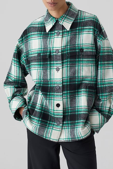 OVERSHIRTS & BLOUSES GREEN PATINA 4