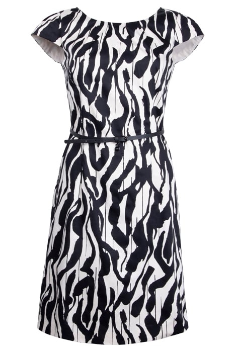 COMMA DRESSES GREY/BLACK 1