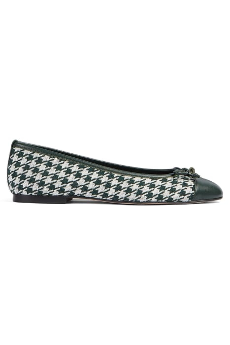 FL KARA BALLERINA FLATS GREEN 1