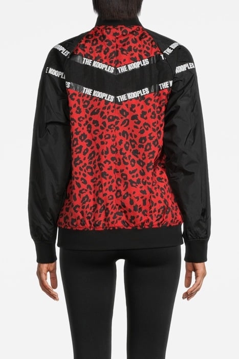 PRINT POP LEO ORANGE TECHNICAL JACKET MULTICOLOR 2