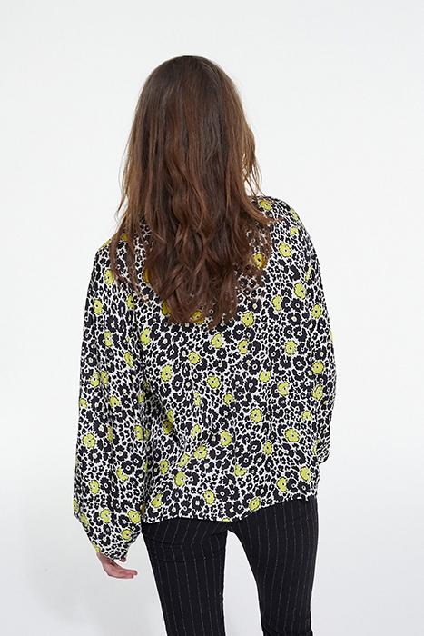 TOP LAVALIERE WILD BLOSSOM WHITE ECRU / YELLOW 2