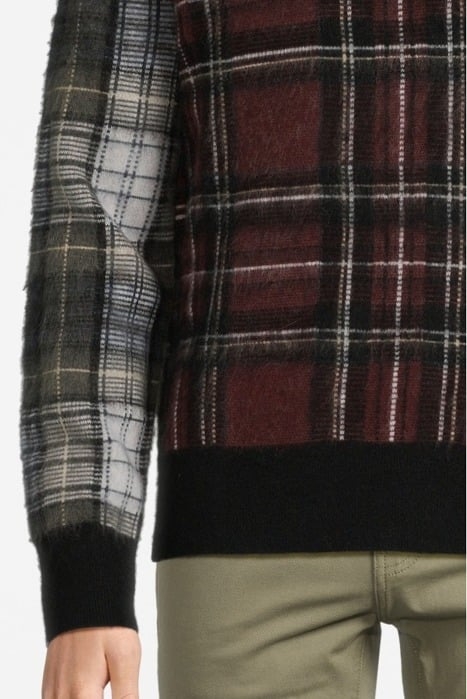 NESS CREW BLACK/MAROON RED 4