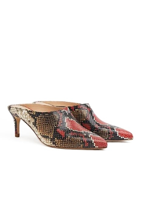 HETTIE LOW HEEL MULE NATURAL 2