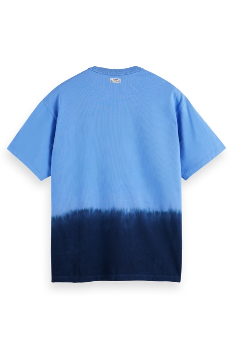 DIP DYE T-SHIRT TILE BLUE 2