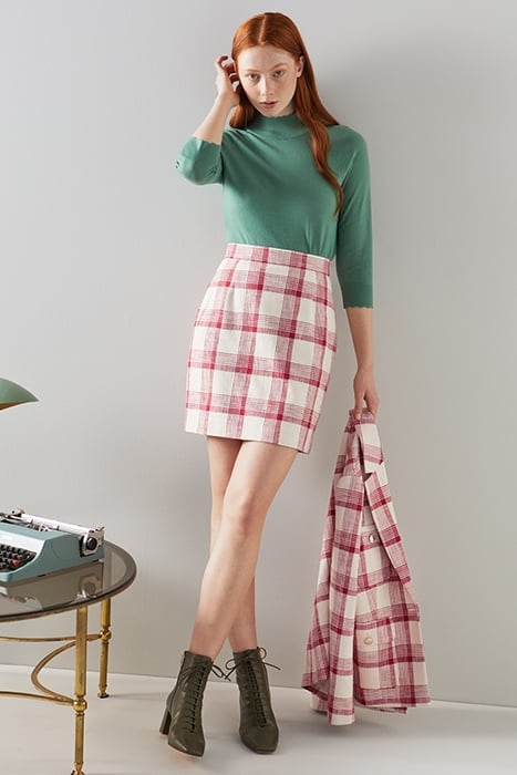 SK LOTTA CHECK MINI RED CHECK 5