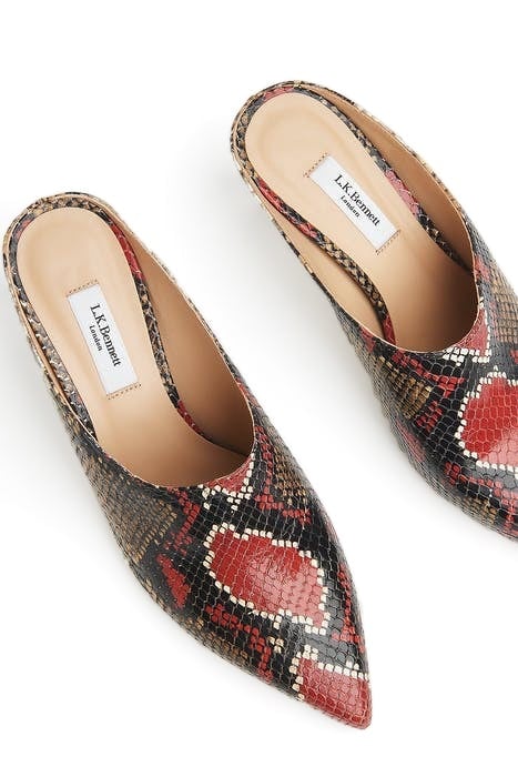 HETTIE LOW HEEL MULE NATURAL 4