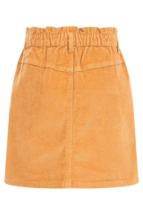 SKIRT MINI LENGTH OCHRE YELLOW 4