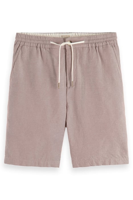 FAVE - COTTON/LINEN TWILL BERMUDA DRIFTWOOD 4