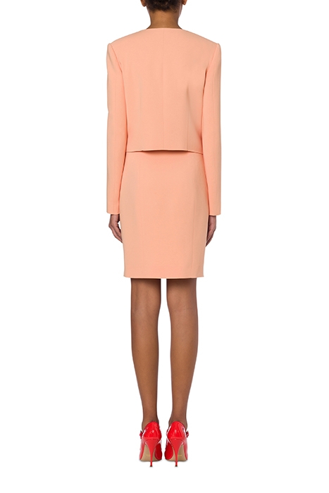 HEART BUTTONS CADY JACKET ORANGE 2