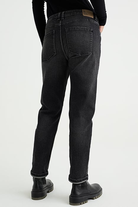 5POCKET HIGH WAIST LIGHT GREY 2