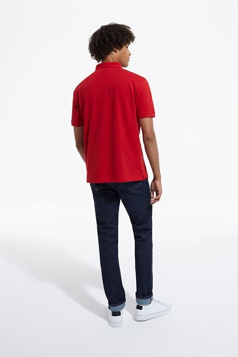 SHORT-SLEEVED POLO SHIRT TANGO RED 4