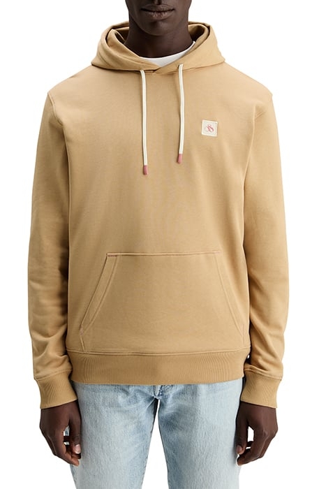 ESSENTIAL LOGO BADGE HOODIE SEASTONE 1