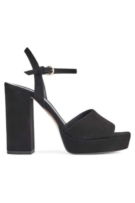 SOLANGE OPEN TOE PLATFORM BLACK 1