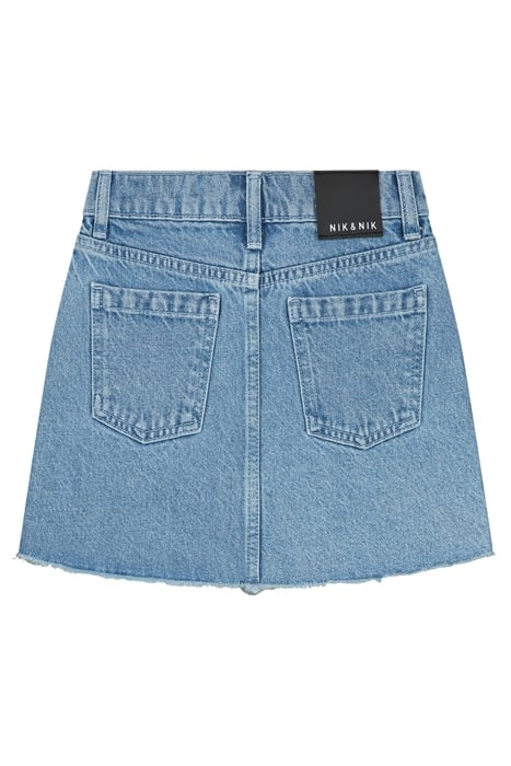 FERALA DENIM SKIRT LIGHT DENIM 2
