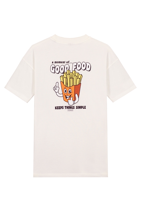 FRIES T-SHIRT OFF WHITE 2