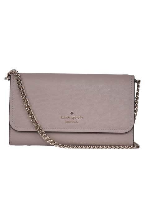 DARCY CHAIN WALLET CROSSBODY MUTED TAUPE. 1