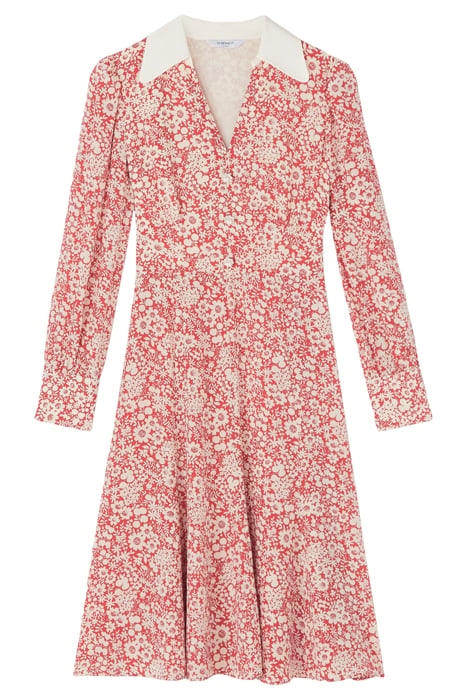 DR FLO MARGUERITE PRINT RED 3