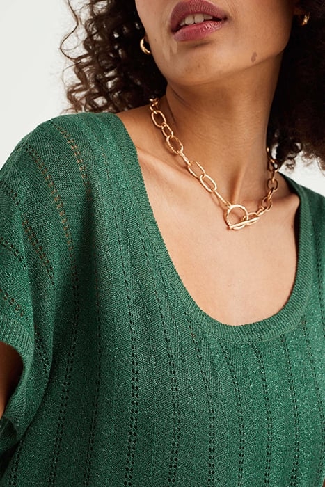 DRESS MID LENGTH GREEN 4