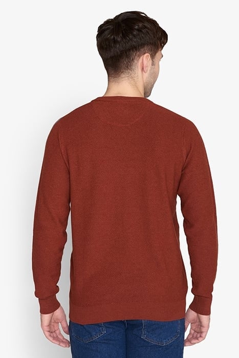 SIKYLER STRUCTURE CREW + RED HENNA MELANGE 2