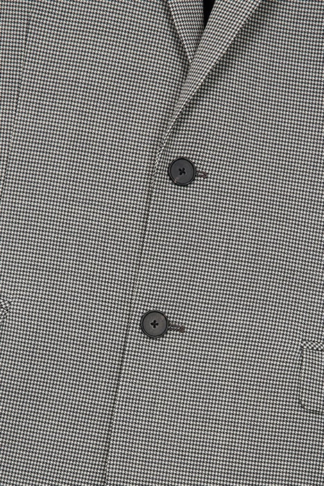 FIT SUIT JACKET ECRU BLACK 2