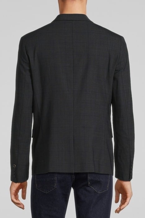 NAVY PRINCE OF WALES CHECK TRAVEL SUIT SUIT JACKET NAVY 2