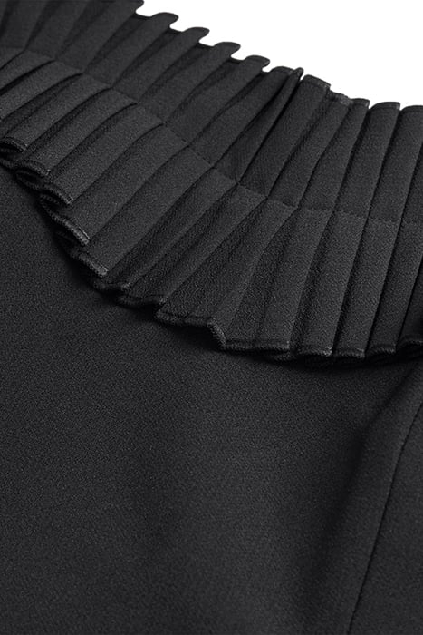 BUSTIER JUMPSUIT WITH PLEATED DETAIL BLACK 6