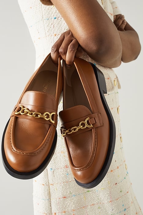 FL SORAYA CHUNKY LOAFER TAN 2