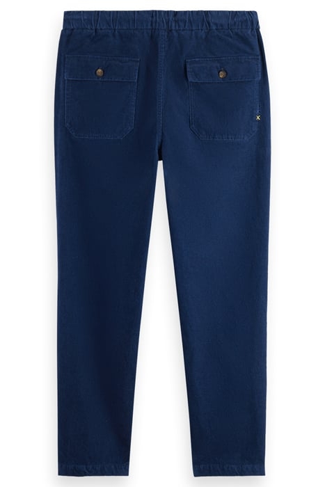 FAVE- WASHED COTTON-BLEND CORDUROY JOGGER NAVY 2
