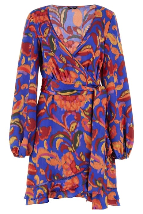 BETTY BLUE WRAP DRES BETTY BLUE PRINT 3