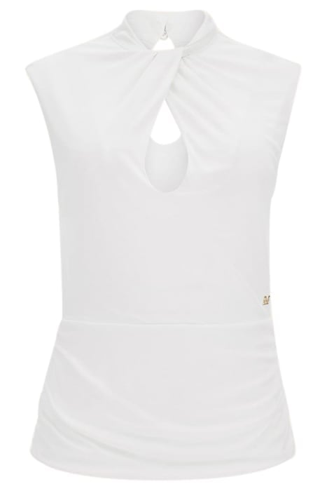 TINA SLEEVELESS TOP PALE PEARL 4