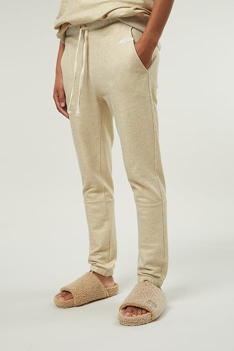 CROPPED JOGGER FOIL LIGHT SAFARI 1