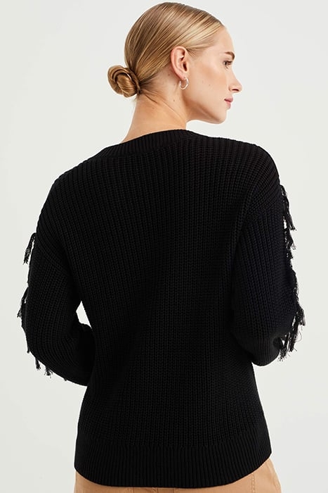 KNITTED PULLOVER BLACK 2