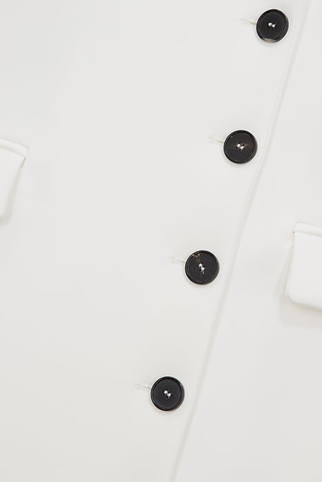 LONG-SLEEVED TAILORED DRESS ECRU 2