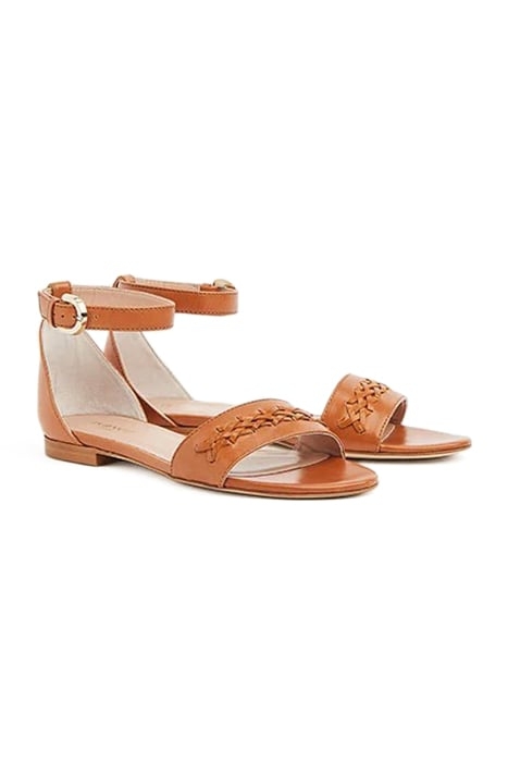 REBECCA TEXTURED WEAVE FL TAN 2